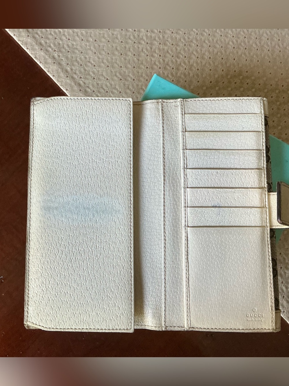 Gucci Monogram GG Long Continental Wallet Leather & Canvas - Picture 15 of 16